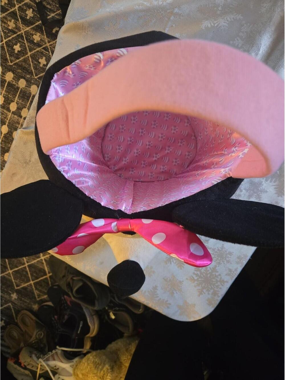 Disney Minnie Mouse Plush Easter Basket Bucket - Picture 7 of 7